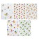 A set of flannel singers (5 pcs.), Size 120x90 cm, mix K729-05