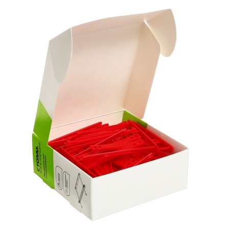 A set of mechanisms for the growth of stamm, plastic, 25 pcs., Reds-4