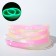 Silicone bracelet "reflective" flash, set of 10 pcs., Mix color, 5.7 cm