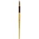 Synthetic brush, round, gamma "Gold Brush" No. 8, French mount, short handle