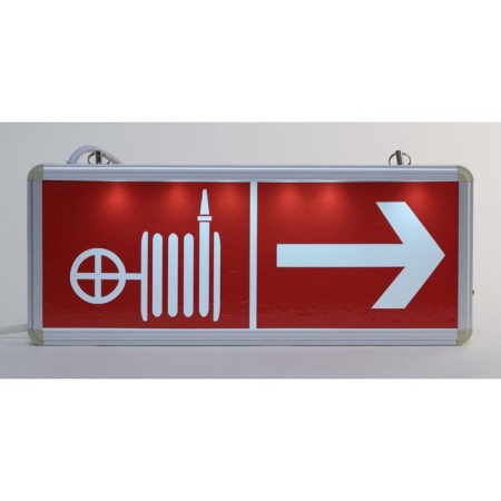 Emergency lamp ERA SSA-101-0-20 without text, SSA-1, 358x145x23 mm, IP20, LED, 3W, 40LM, Silver Color-12