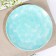 Board ceramic dessert shade "Michaela", D = 20 cm, Biryuzovoy color