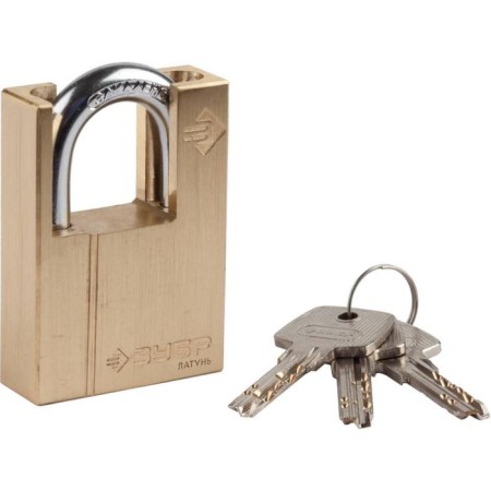 Castle "Bison Expert" of a hinged, brass case, hardened puff, with additional. protection, 50 mm
