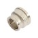 Transitioning "CTM", 3/4 "x 1/2", internal thread, nickel -plated brass