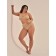Female top on adjustable straps with cups Top with Cup, size 54-56, bodily color