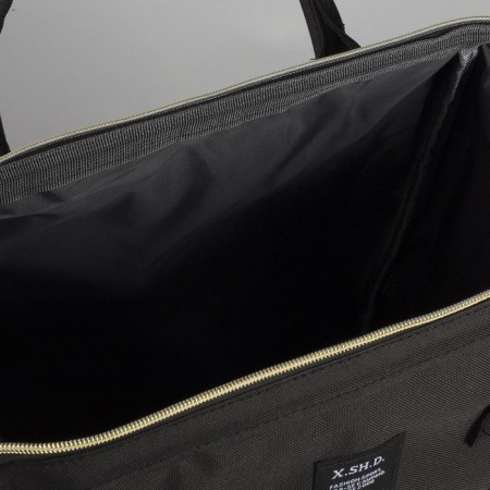 Bag-rug 2 in 1 on wheels 18 ”, lightning department, external pocket, black color-10