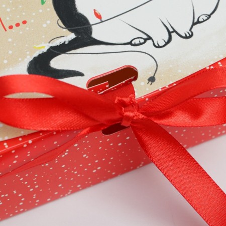 A gift box “Happy New Year, or something”, 16.5 x 12.5 x 5 cm, New Year-2