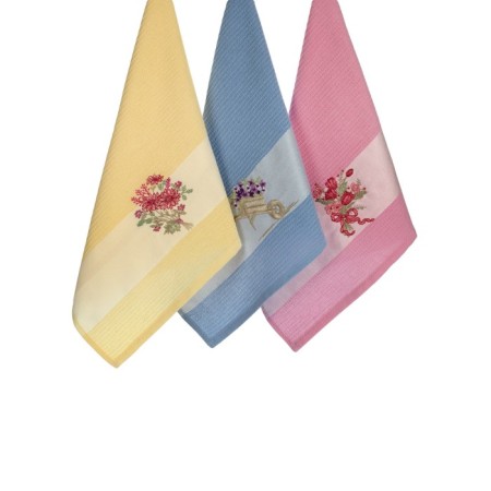 A set of wuffed napkins Diva Afrodita "Cart", size 40x60 cm, 3 pcs-7