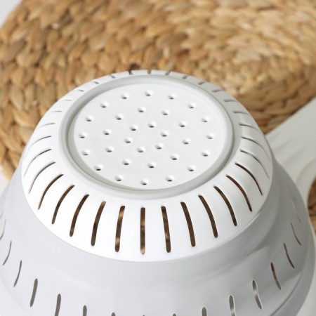 A folding colander with a flex handle, 1.3 l, 35.5 × 19 × 10.7 cm, smoky color-7