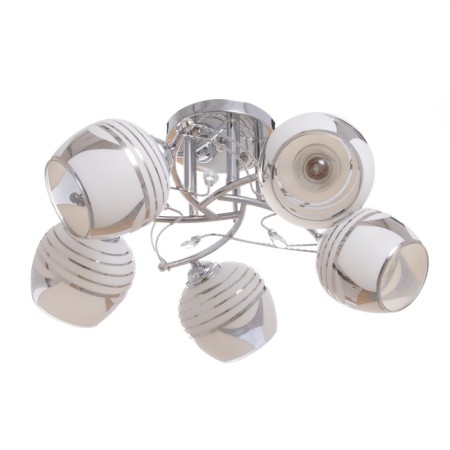 Buffy chandelier 5x40W E27 Chrome Model: 2751100