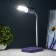 Lancer table lamp LED 3.5W USB batteries Violet 11x15x45 cm Risalux