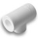 The transitional Aqualink transition, polypropylene, d = 63 x 20 x 63 mm