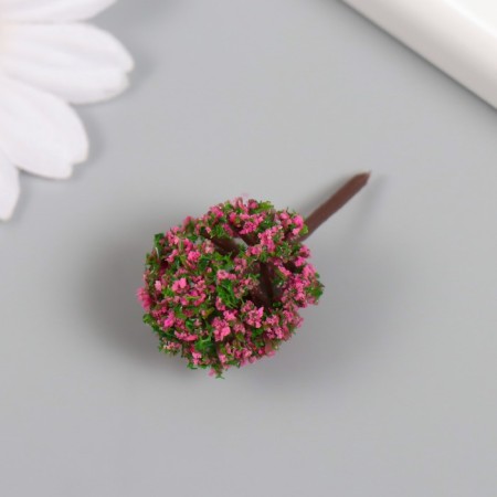 Artificial plant for creativity plastic "sakura" pink 2.3x3.6 cm-2