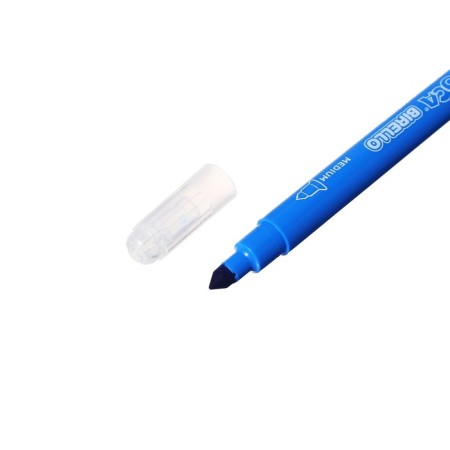Flomasters bilateral 24 colors, Carioca "Birello", 2.6 / 4.7 mm, washed off, non -toxic ink, cardboard envelope-3