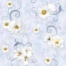 Paperial wallpapers with deep printing Saratov wallpaper F709-01 chamomile, 0.53*10m