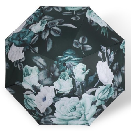 Mechanical umbrella “lush flowers”, eponge, 4 additions, 8 knitting needles, r = 48 cm, color mix-14