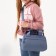 Sports bag with lightning, external pocket, gray color