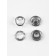 Buttons Rubash OPRD D11MM (nab 10pc price for nab) stainless steel silver blister Tr