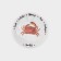 Set of porcelain plates for Sealife pizza, 7 objects, Mix drawing