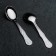 Spoon Children's children's “leovushka”, h = 12.5 cm, thickness 1.2 mm, silver color