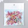 Beads for creativity plastic "English letters silver" multifaceting set 20 grams 0.4x0.7x0.7cm