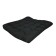 Car pillow on the seat with a filler of buckwheat bunch 35x35 cm, black