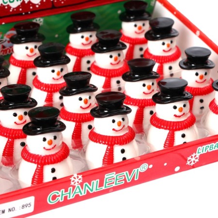 New Year. Bloss for the lips "Festive snowman"-2