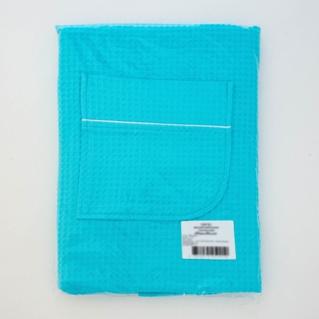 Pareo female, turquoise color, waffle sheet-4