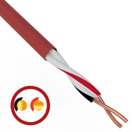 Meter cable for fire alarm KPSVVG (A) -LS 1x2x0.75mm², bay 200m Rexant