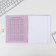 A notebook 48 sheets, A5, characters, with reference materials “September 1: English”, cover coated cardboard 230 gr., Inner block in a cage 80 gr., Beliac 96%