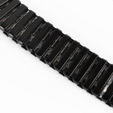 Solomon watch strap, 18 mm, metal, L-15.5 cm, black-1