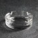 Glass ashtray "Round", D = 10.6 cm