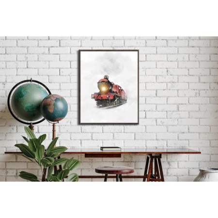 Reproduction of the painting "Fairytale Express", 40x50 cm, frame 20-008d-1