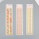 Sticker Plastic Rhinestones "Rhinestones with Microbiser" MIX 31.5x6.7 cm
