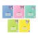 Notebook 12 sheets in the Kuromi line, cover cardboard, white 92%, block 60 g/m2, mix