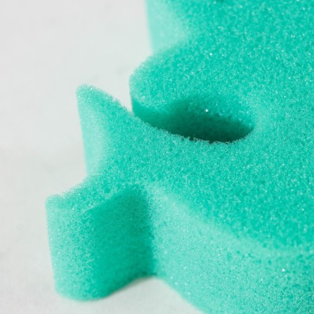 Body sponge "Dolphin", 9 × 9 cm, color mix-2
