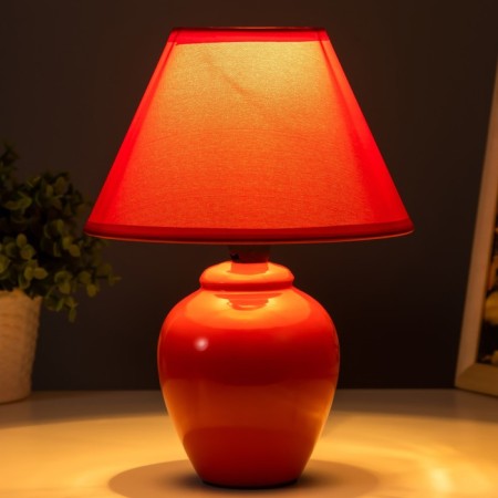 Table lamp "Azalia", 220V, red Risalux-8