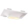Lamp Cail, 2x50 W, GU10, white color, 445x285mm