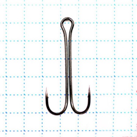 Hook KOI Double Hook, size 8 Int, BN color, double, 10 pcs.