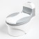 UNITAZ pot, white/gray color