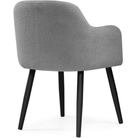 Chair on the Halls Lamba 11 Metal/Building Builder, Black/Gray 62x62x85 cm-4