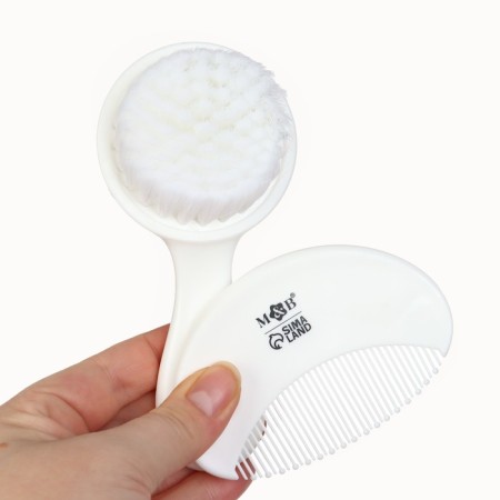 Zebra hair care set (brush+ comb)-1