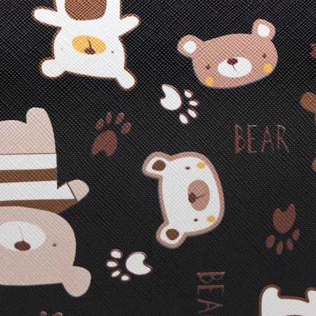Bag - carrying for animals "Bear", black, size S, 37.5 x 17 x 22 cm-10