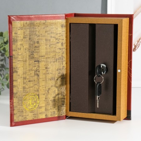 Safe Brush Tree leatherette "Moscow" 3d embossing 21x13x5 cm-1