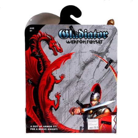 Sets of the Knight "Gladiator", helmet, shield, sword, armor-11