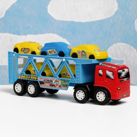 Plastic car "Auto" 32 x 8 x 10 cm mix