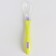 A spoon for nursery for feeding silicone, from 5 months, color mix