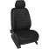 Auto-Chelec Rival Strike, Rear Separate Back 40/20/40, Mazda CX-5 II 2017-B., Eco-Kozh, Black, SC.3803.1