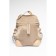 Women's backpack, textiles, ludor beige, 38x14x34 cm