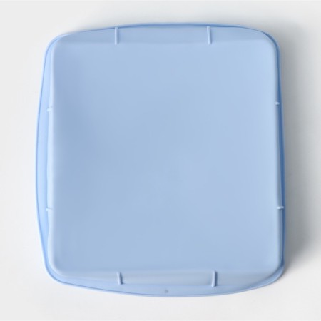 Baking uniform “Square”, silicone, 27 × 27 × 4 cm (with sides), internal size 23 × 23 cm, color mix-5